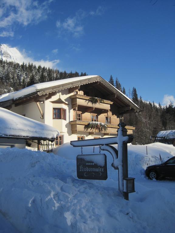Ferienhaus Niedermoser Leogang Exterior photo